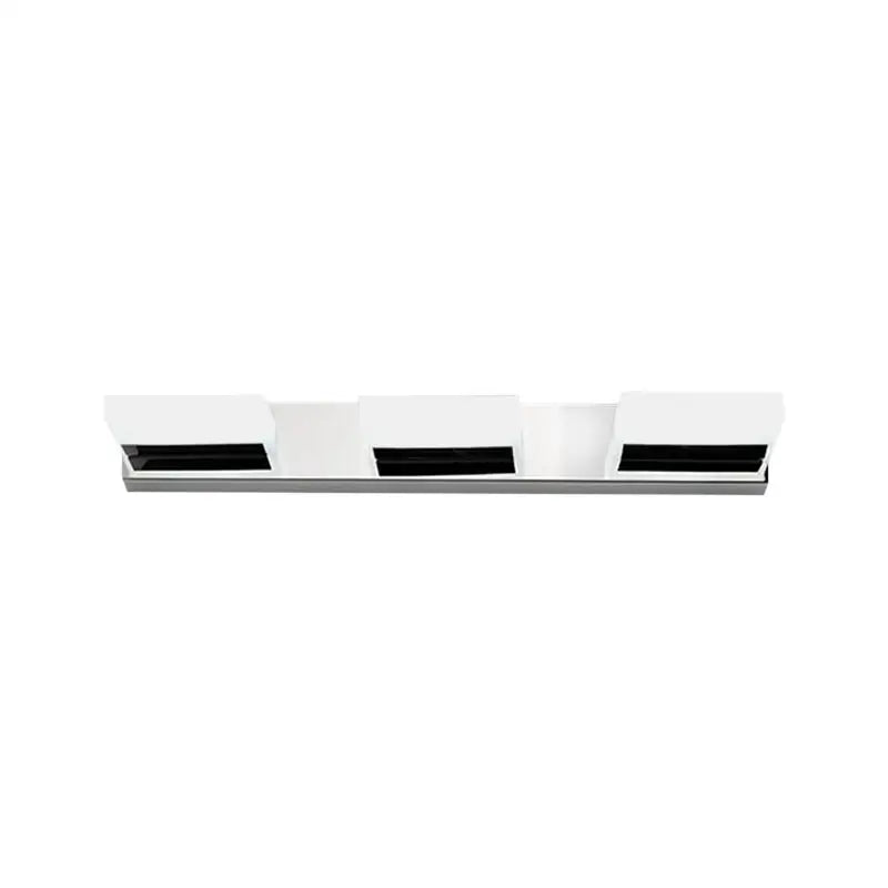 Chrome Vanity Light Acrylic 2-5 Light Options