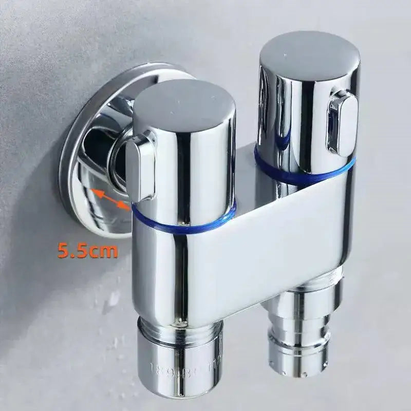 Chrome Blue Bidet Faucet
