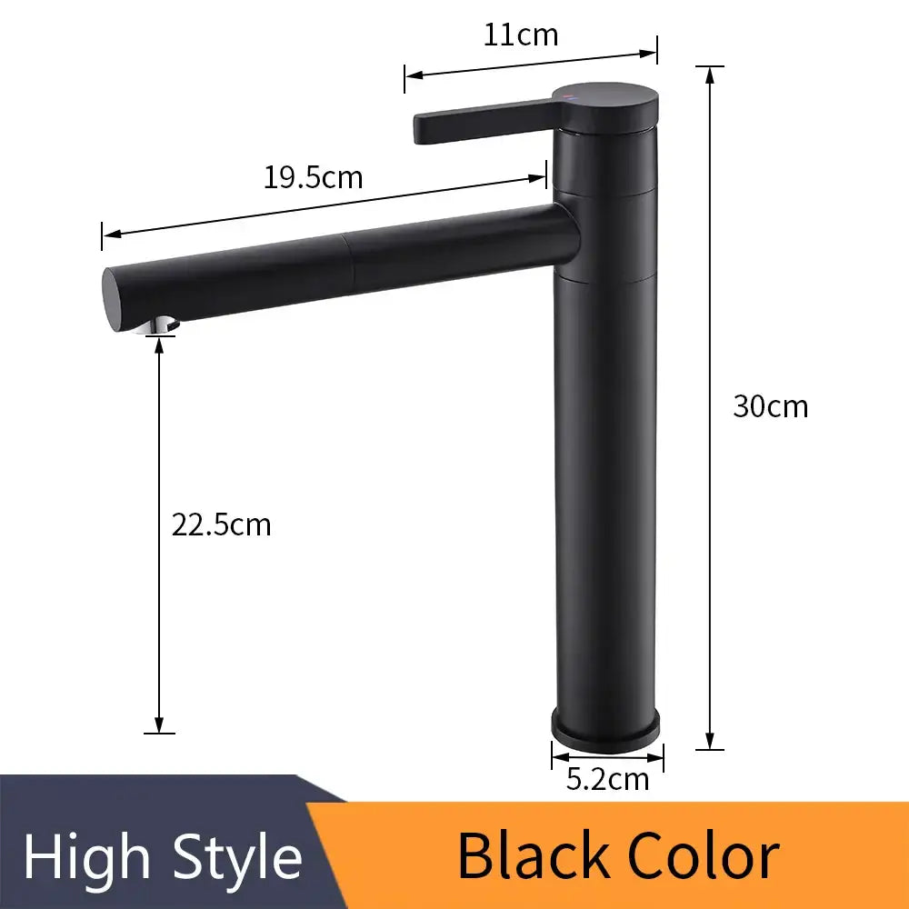Chrome Brass Vessel Faucet