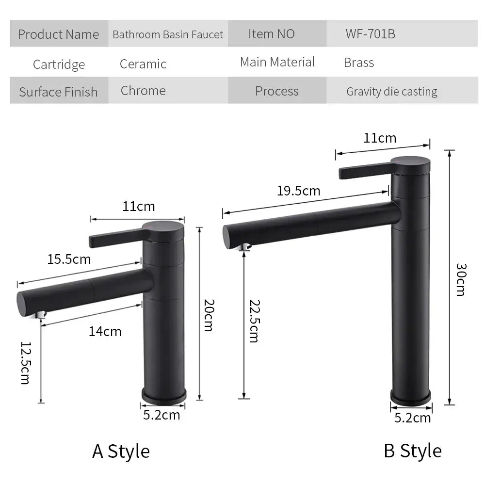 Chrome Brass Vessel Faucet