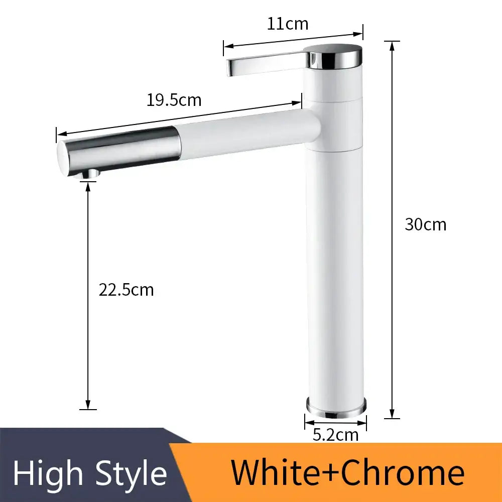 Chrome Brass Vessel Faucet
