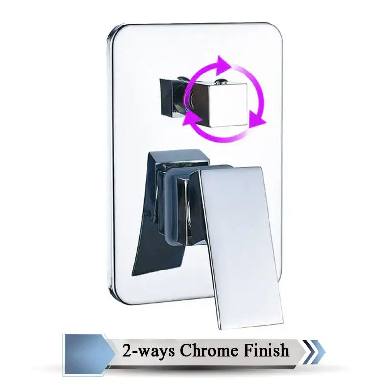 Chrome Brass Shower Mixer Valve