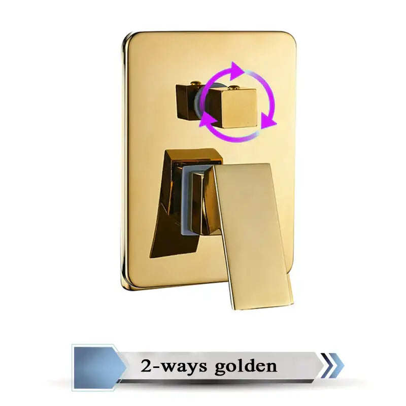 Chrome Brass Shower Mixer Valve