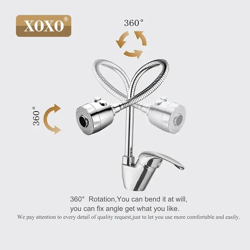 Chrome Brass Kitchen Faucet