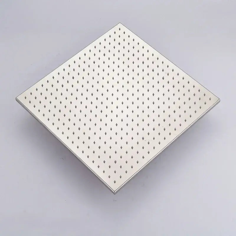 Nickel LED Rainfall Shower
