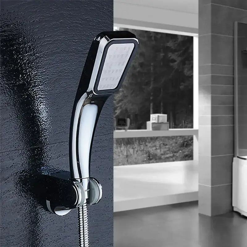 Chrome Contemporary Shower Head