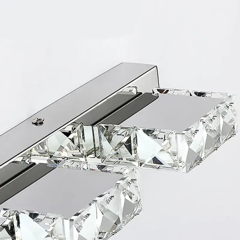 Chrome Crystal Mirror Light