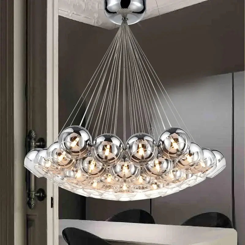 Crystal Glass Ball Pendant