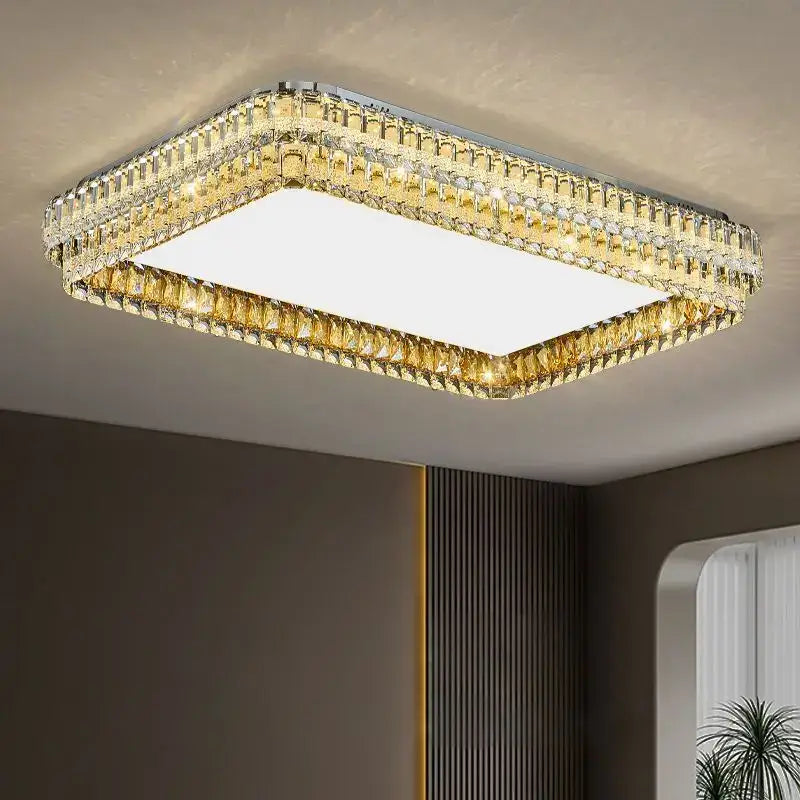 Crystal Round LED Ceiling Light