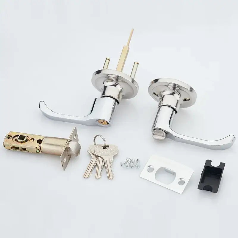 Chrome Double Handle Lock