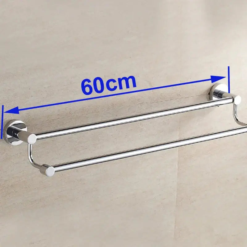 Chrome Double Towel Bar