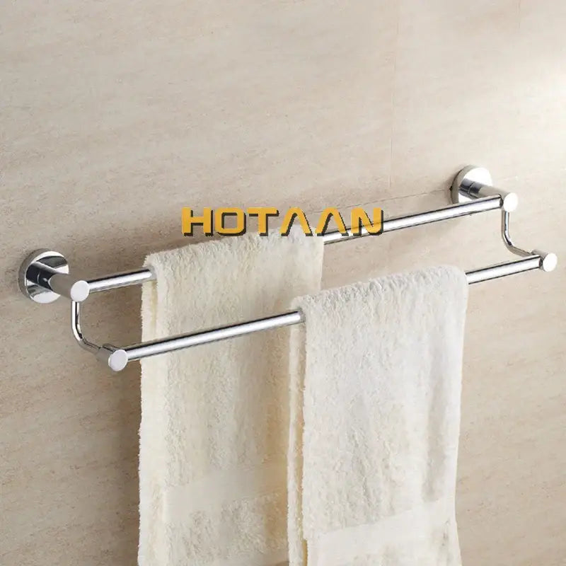 Chrome Double Towel Bar