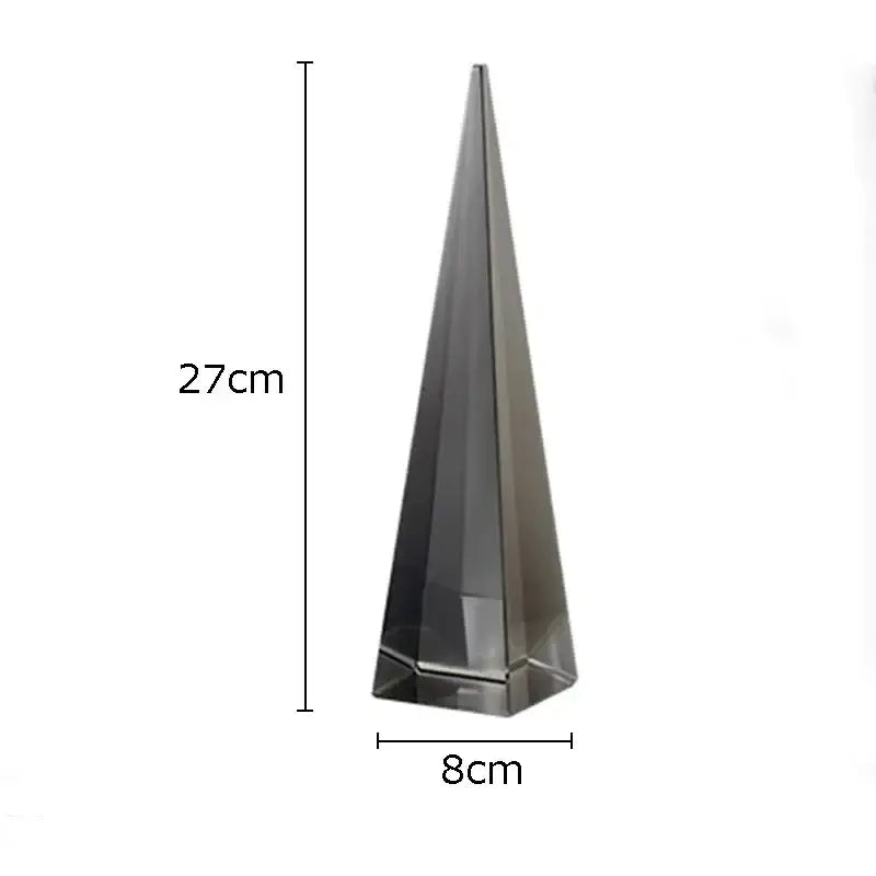 Chrome Crystal Bookends
