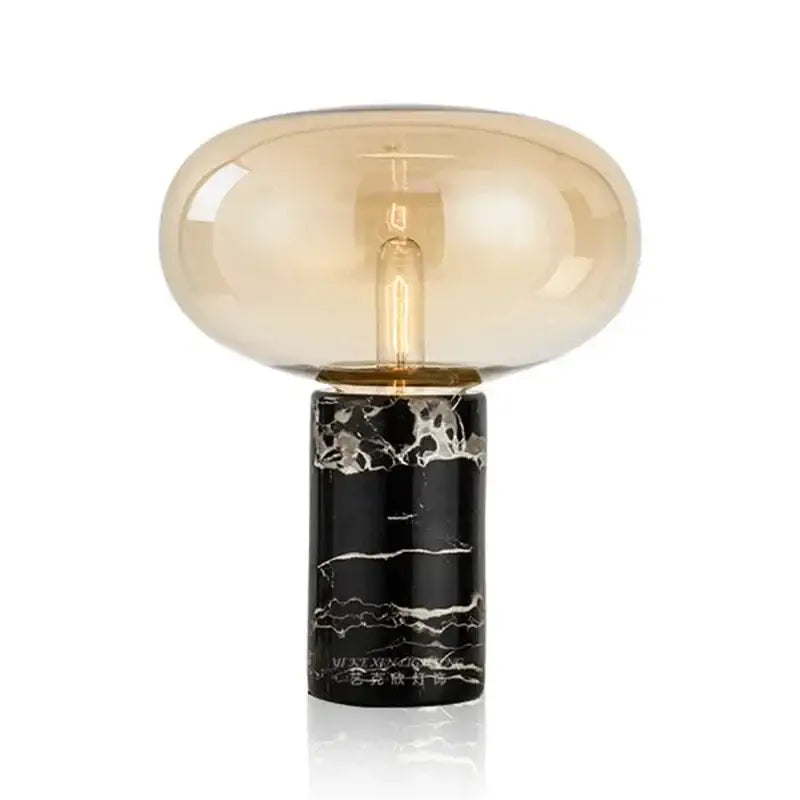 Chrome Marble Desk Lamp