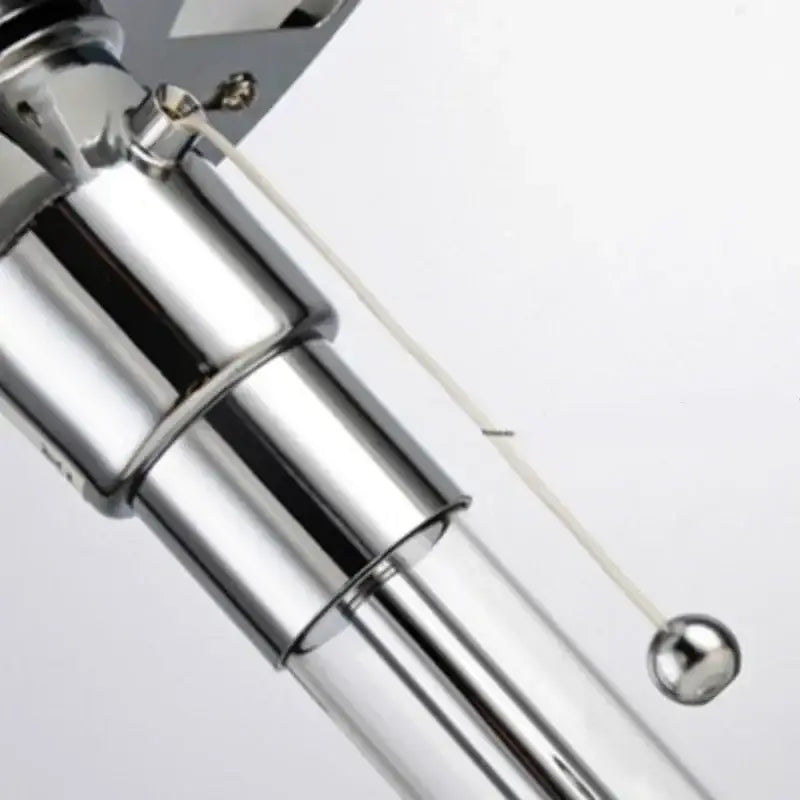 Chrome Frosted Dome Lamp
