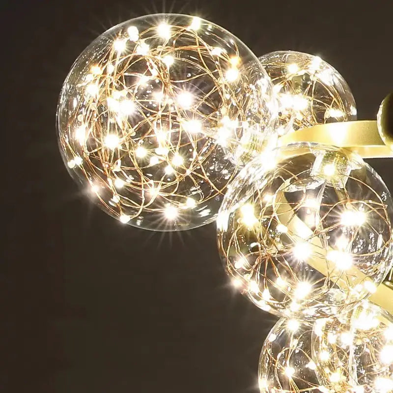 Chrome Crystal Chandelier Light App-Dimmable