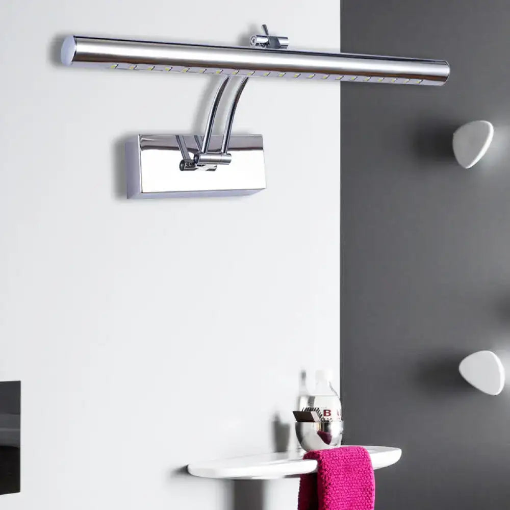 Chrome Tubular Wall Lamp