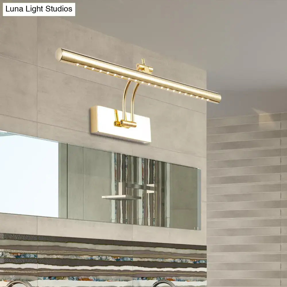 Chrome Tubular Wall Lamp