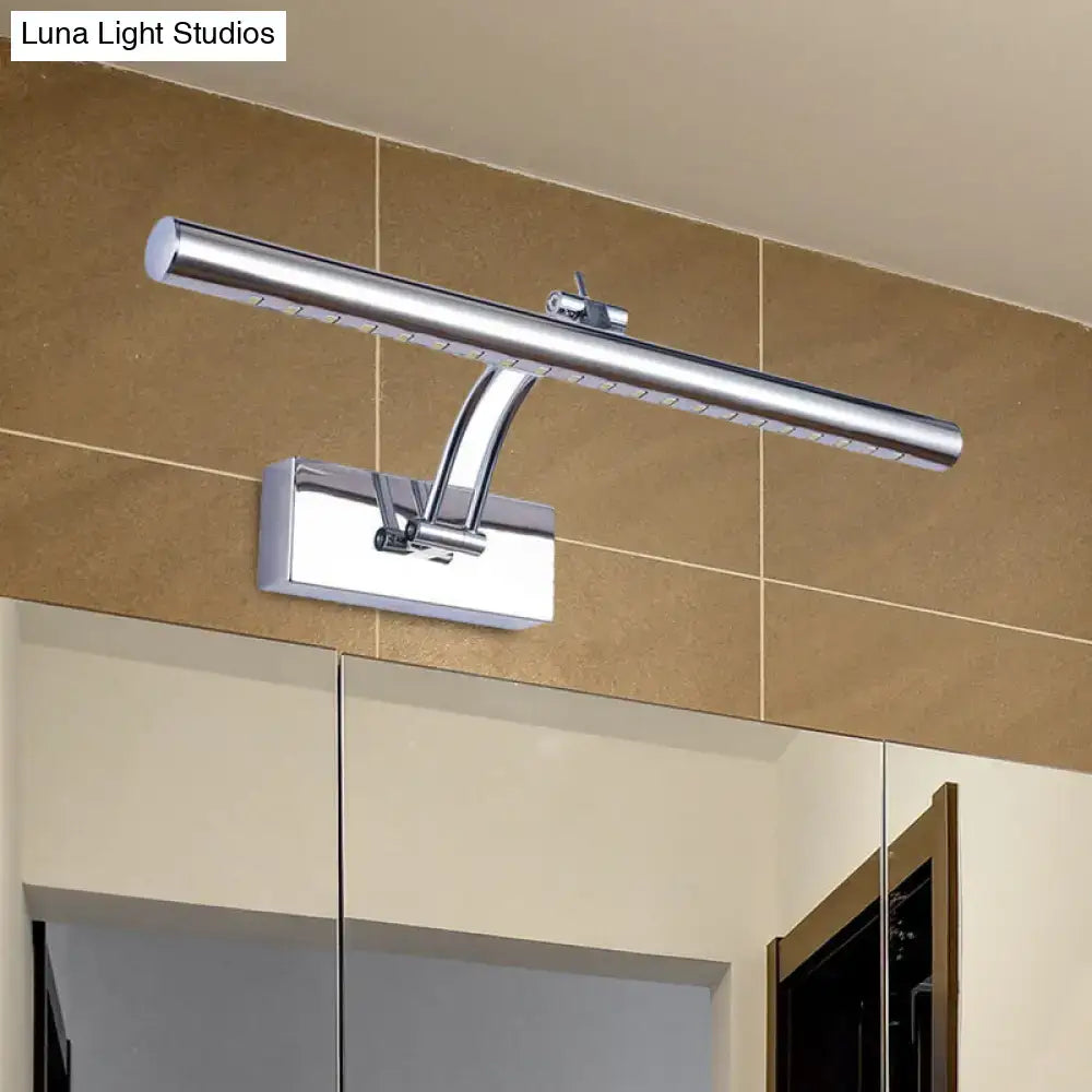 Chrome Tubular Wall Lamp