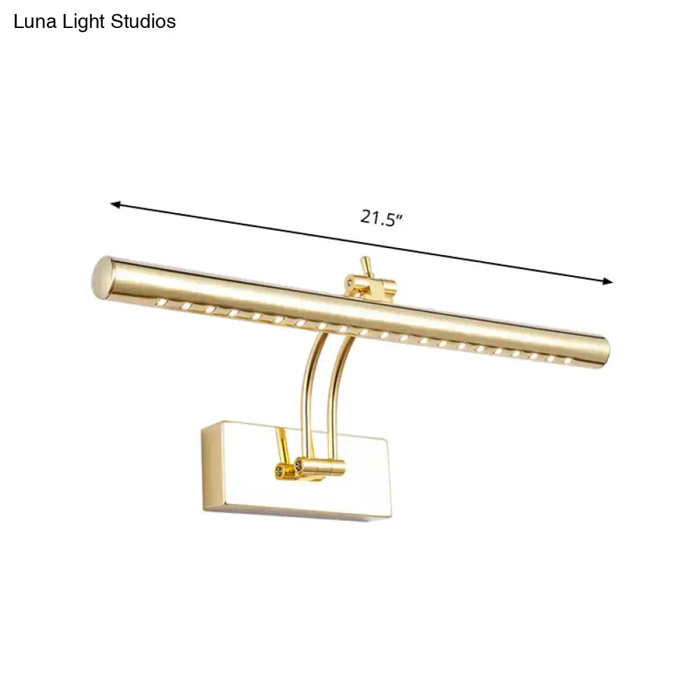 Chrome Tubular Wall Lamp