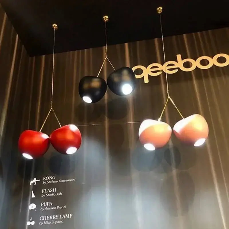 Chrome Heart Pendant Light