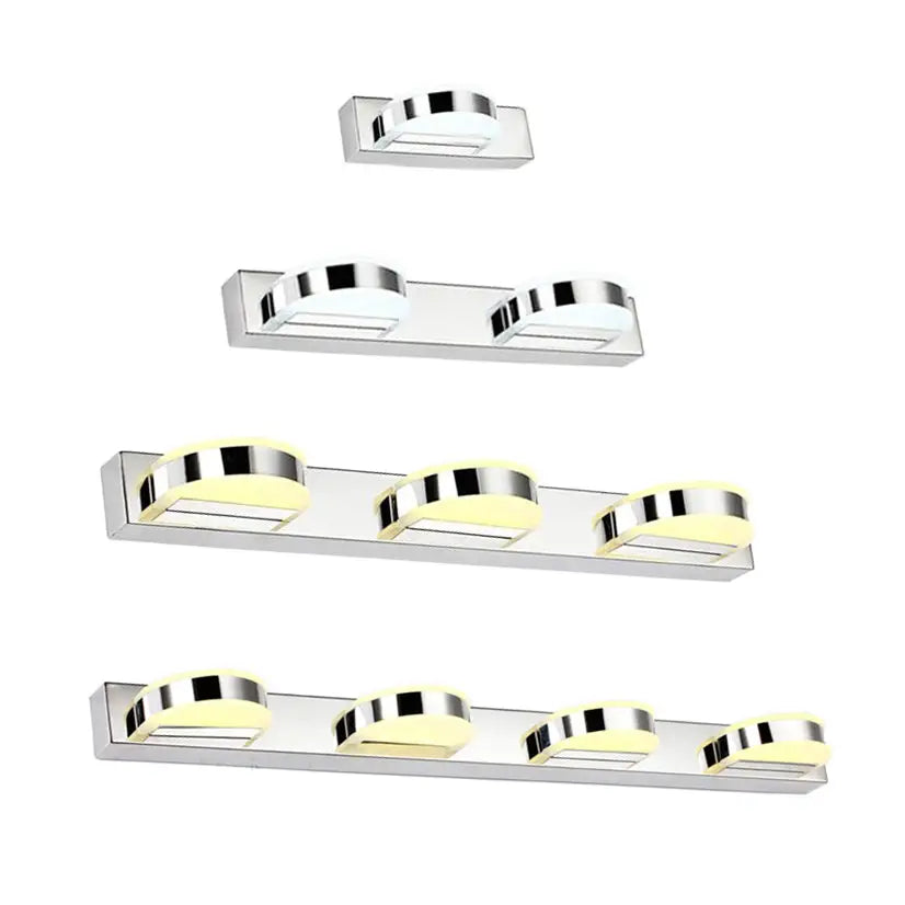 Acrylic Vanity Mirror Light 1-4 Light Options