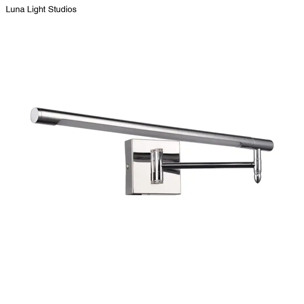 Adjustable Chrome Vanity Sconce