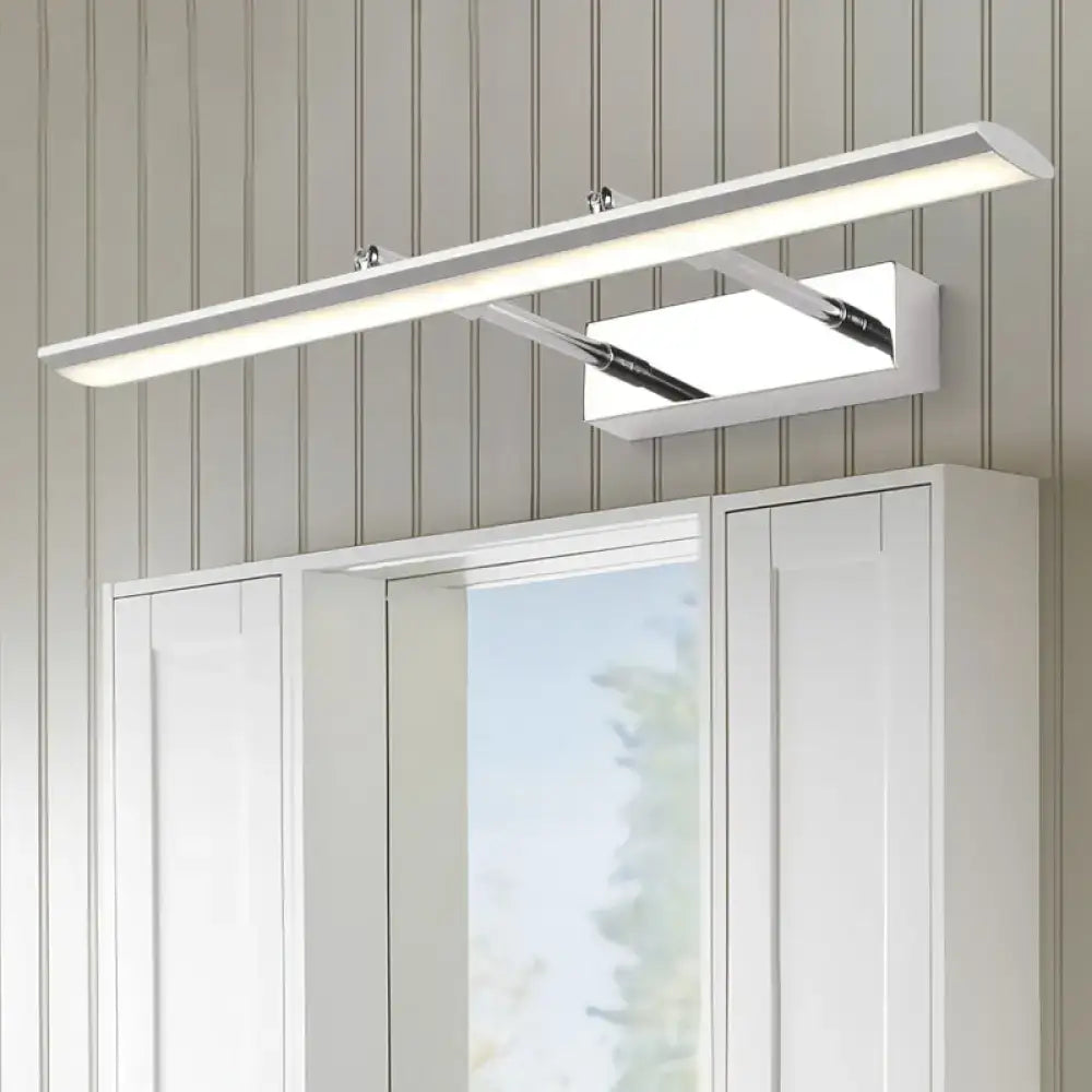 Chrome Adjustable Joint Sconce