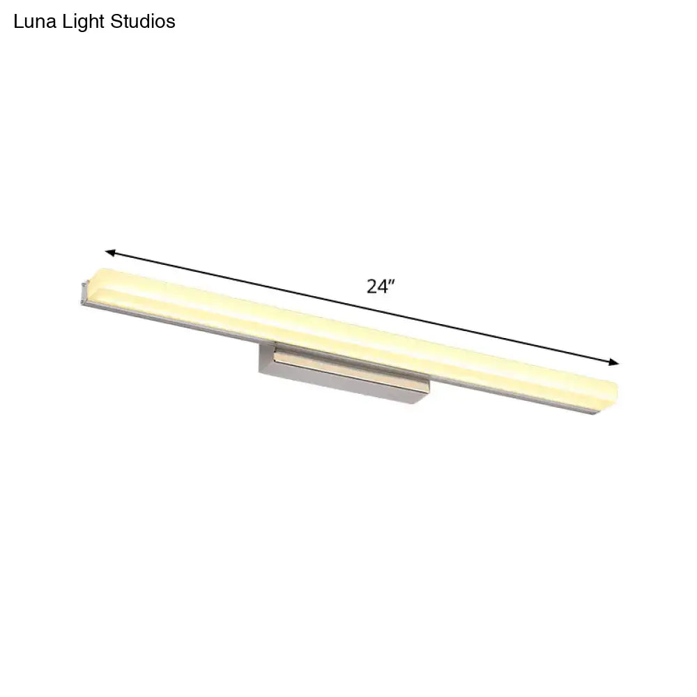 Chrome Streamlined Wall Light