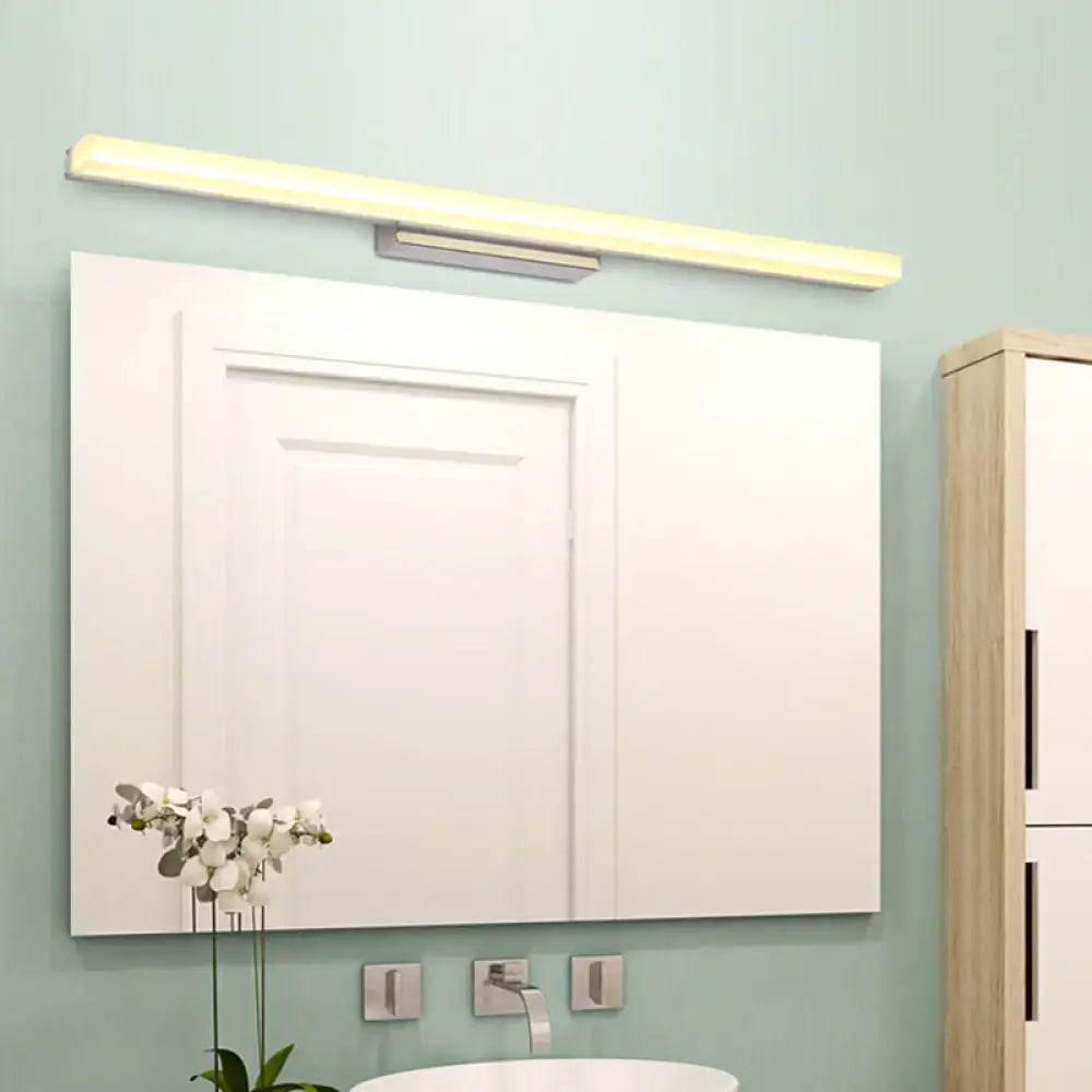 Chrome Streamlined Wall Light