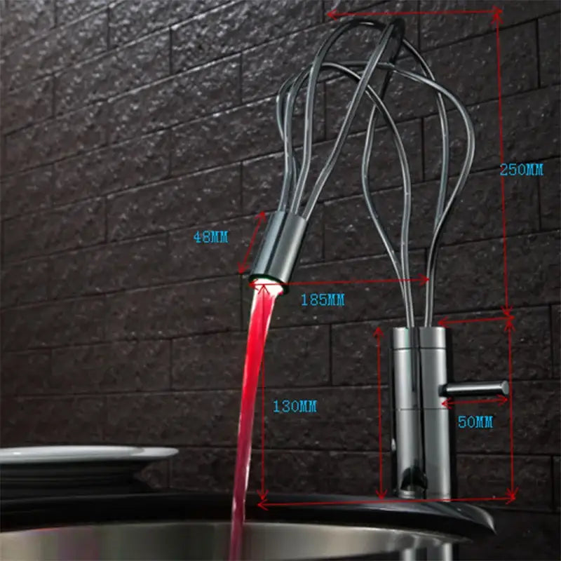 Chrome Waterfall Bathroom Faucet