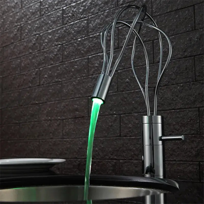 Chrome Waterfall Bathroom Faucet