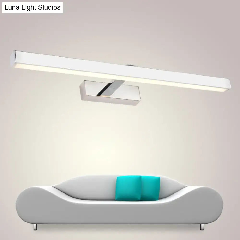 White Rod Wall Lamp