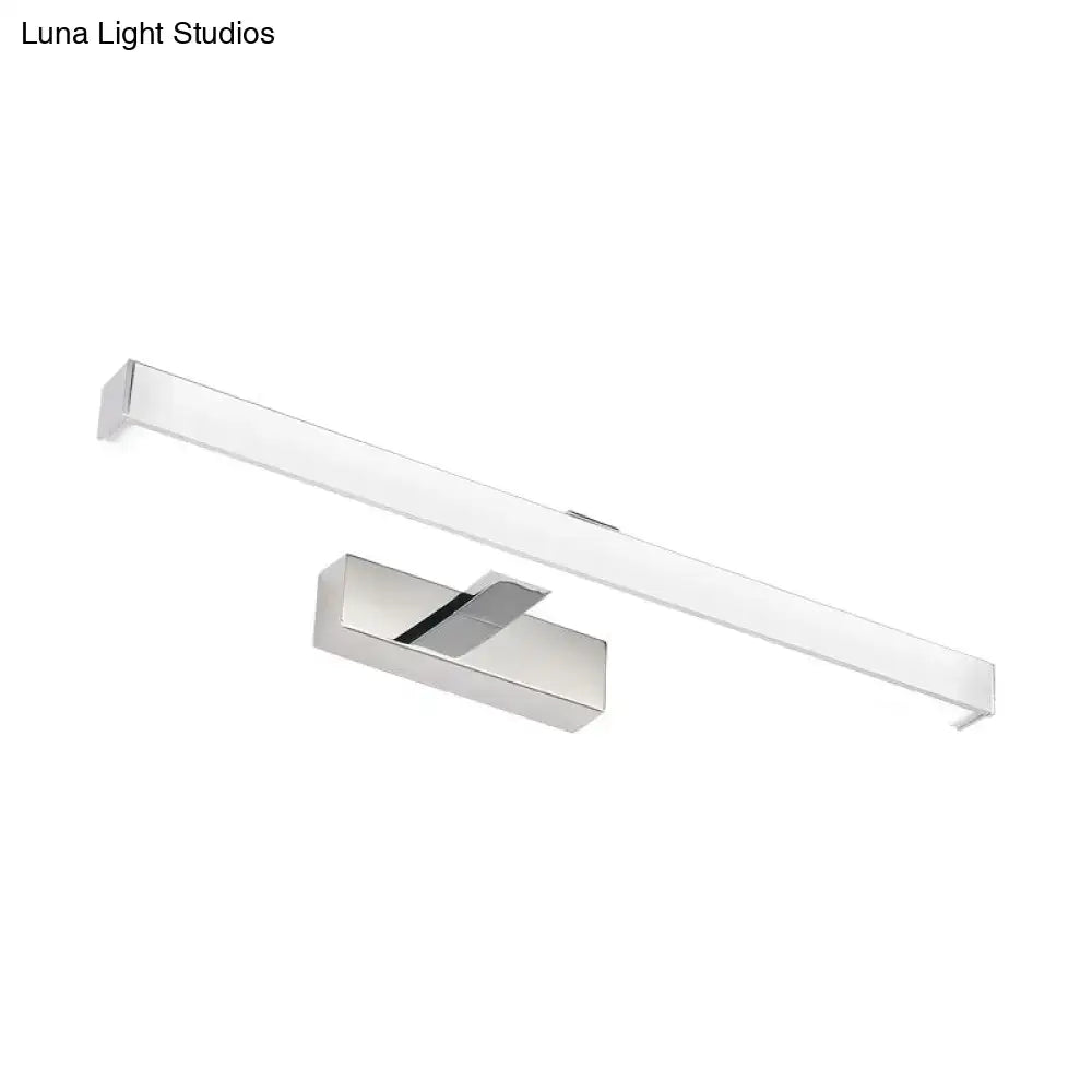 White Rod Wall Lamp