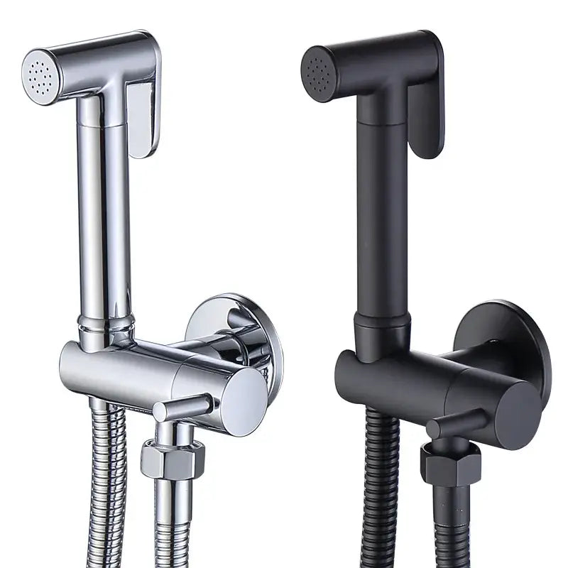 Black Chrome Bidet Spray Set