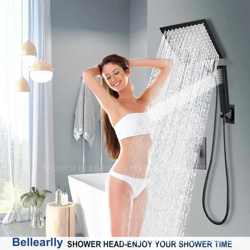 Chrome Rain Shower Set