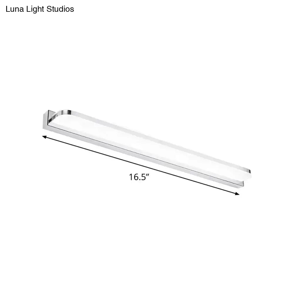 Chrome LED Bathroom Fixture