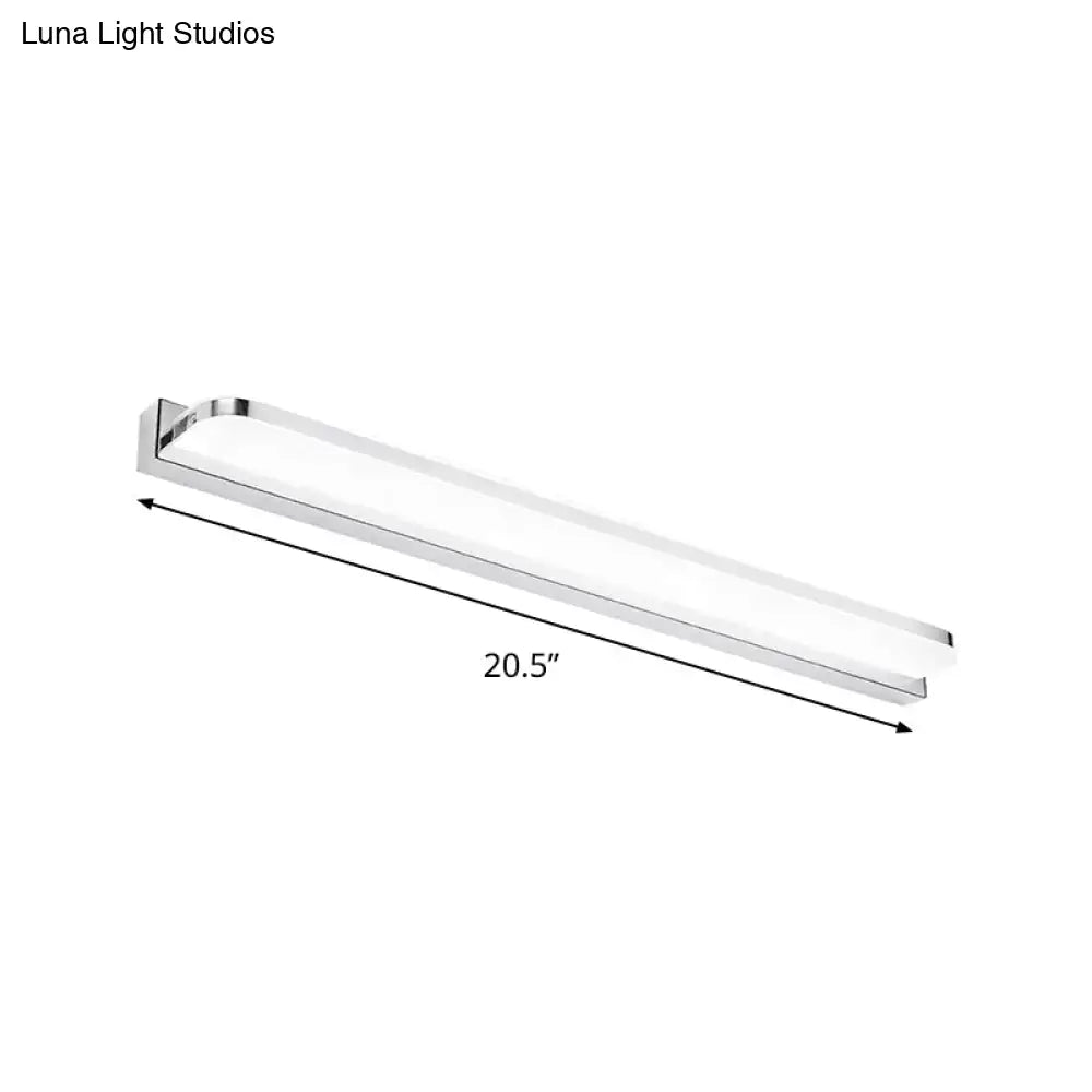 Chrome LED Bathroom Fixture