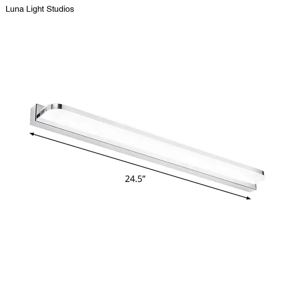 Chrome LED Bathroom Fixture