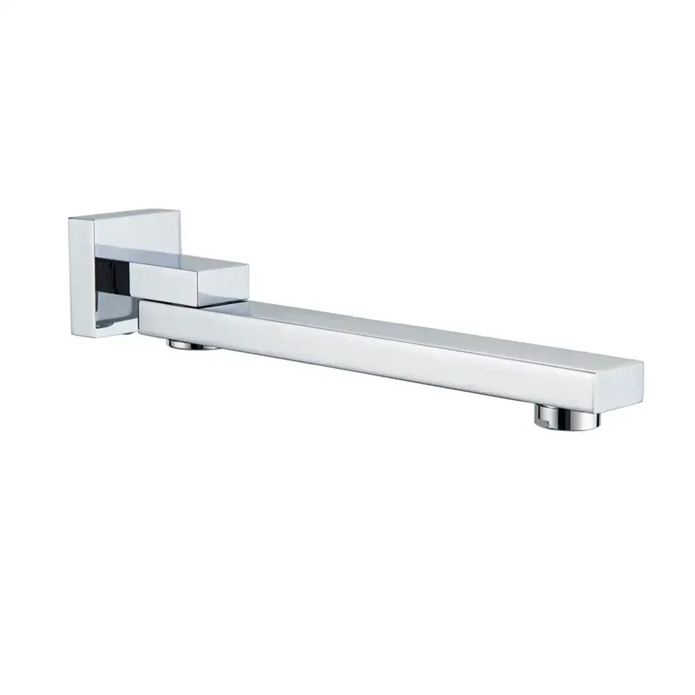 Chrome Rectangular Wall Faucet