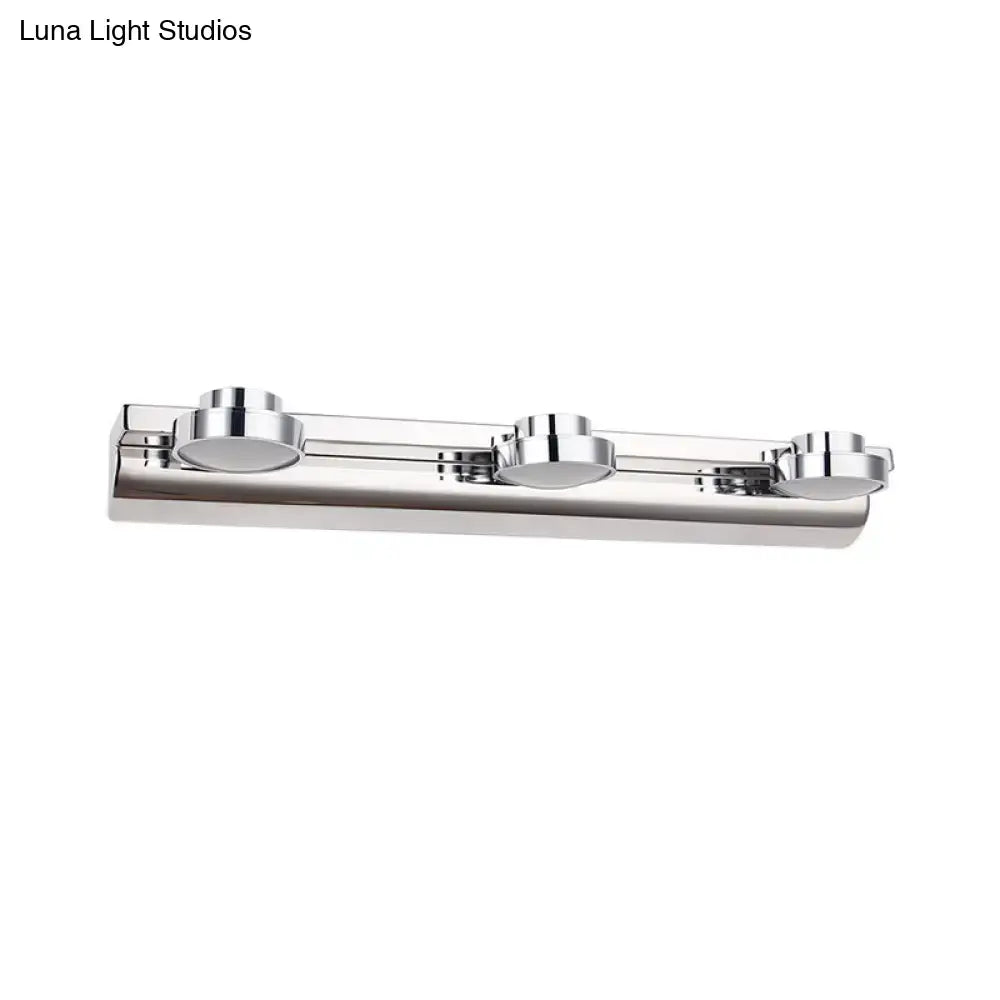 Chrome Round Wall Lamp
