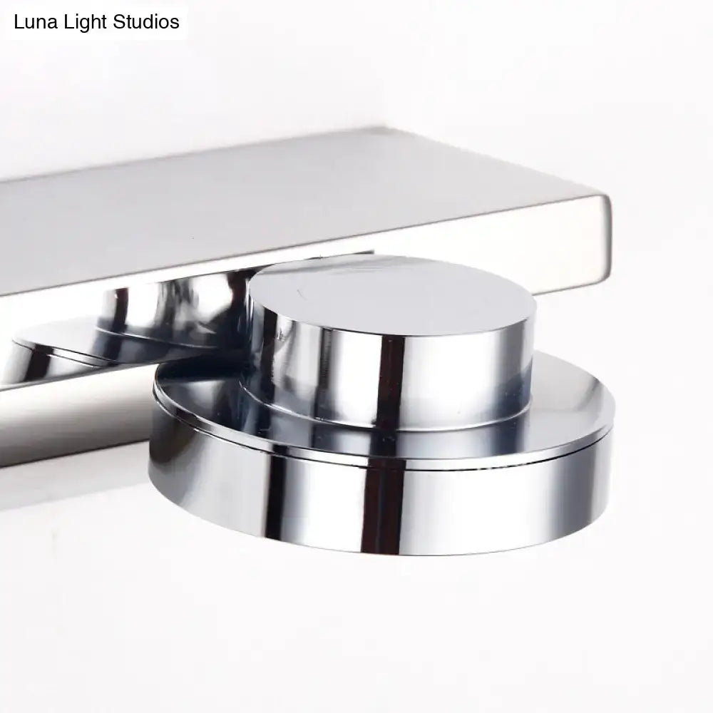 Chrome Round Wall Lamp