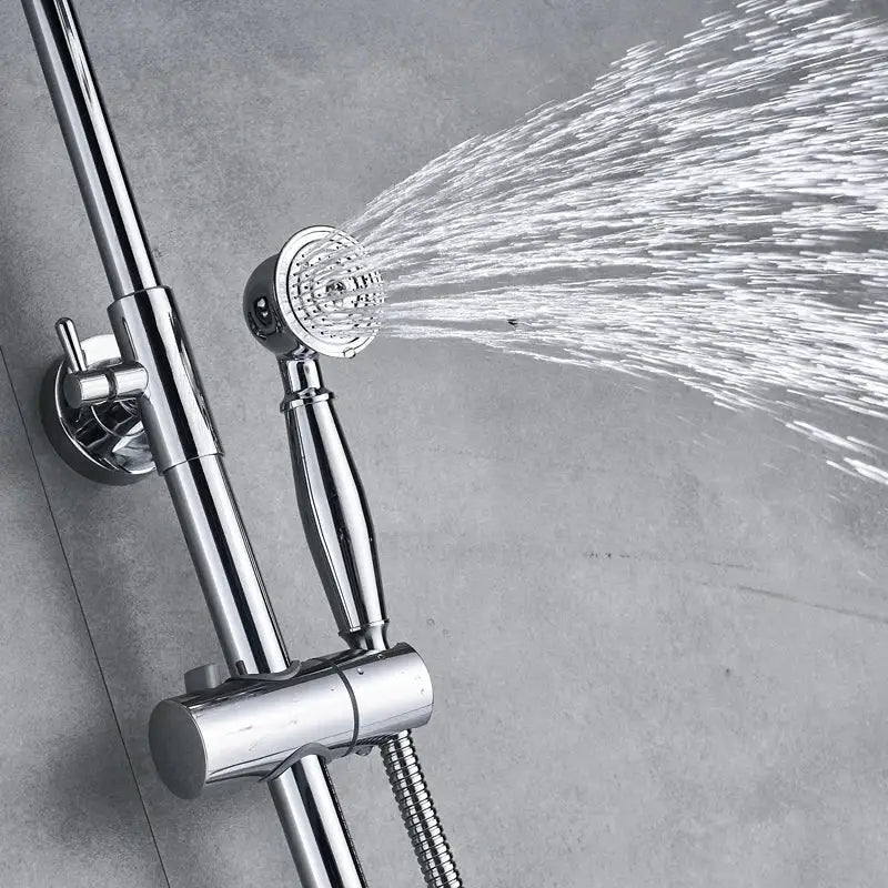 Chrome Brass Shower Mixer