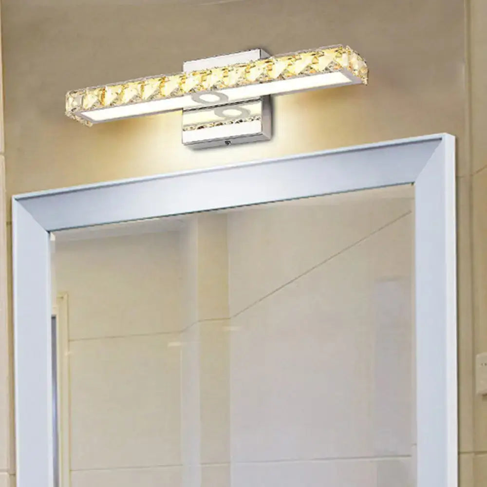 Chrome Linear Wall Sconce