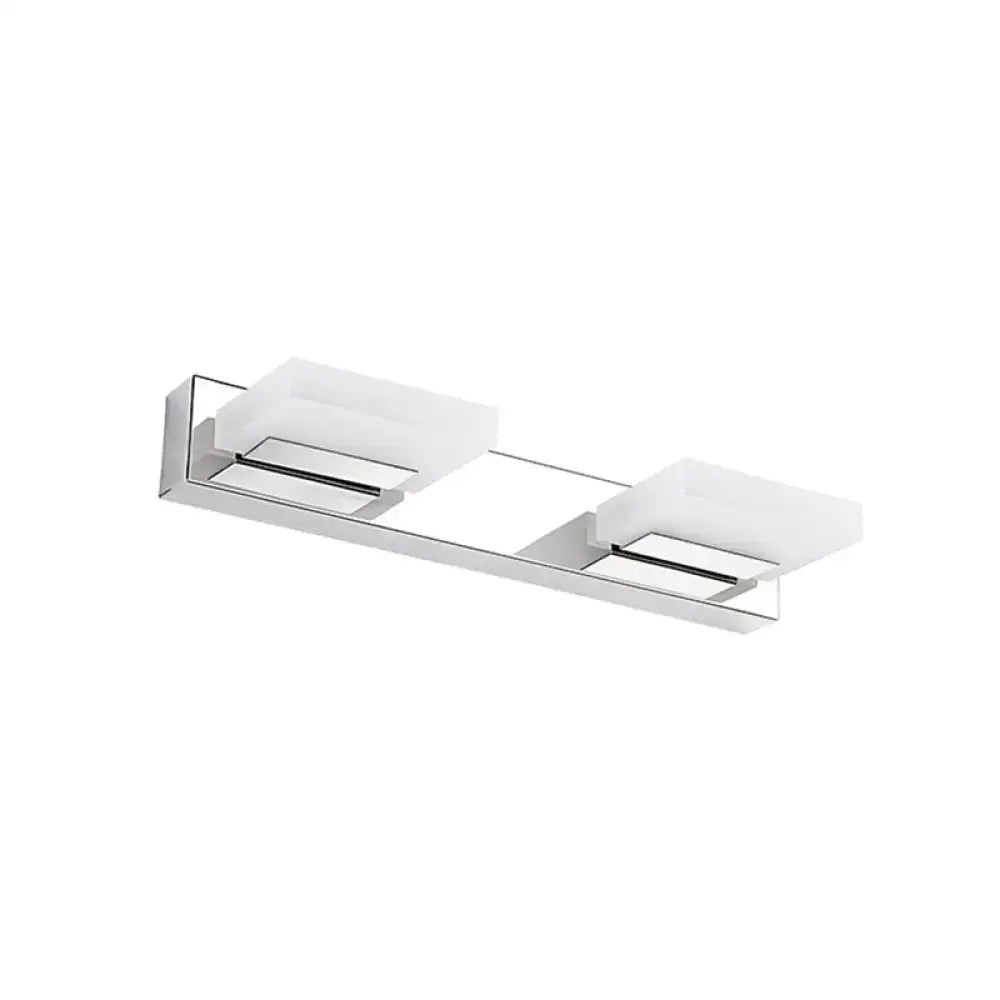 Nickel Acrylic Wall Sconce