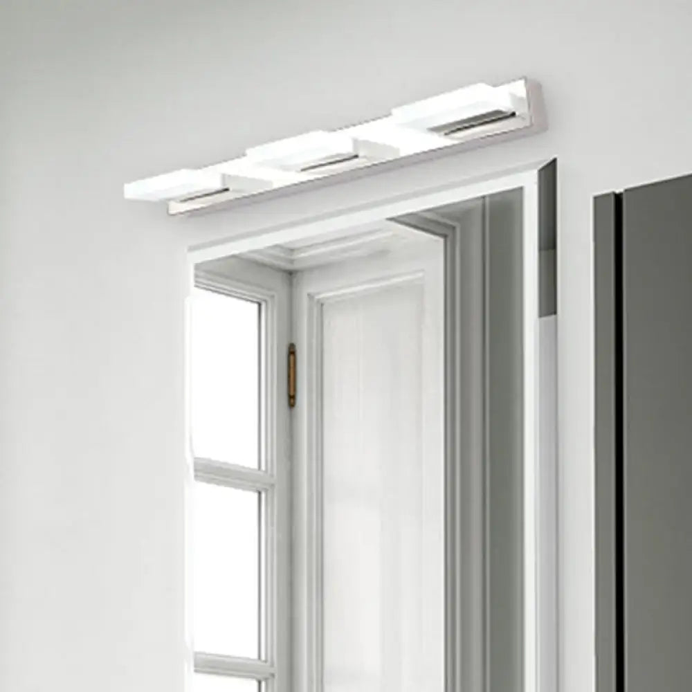 Nickel Acrylic Wall Sconce