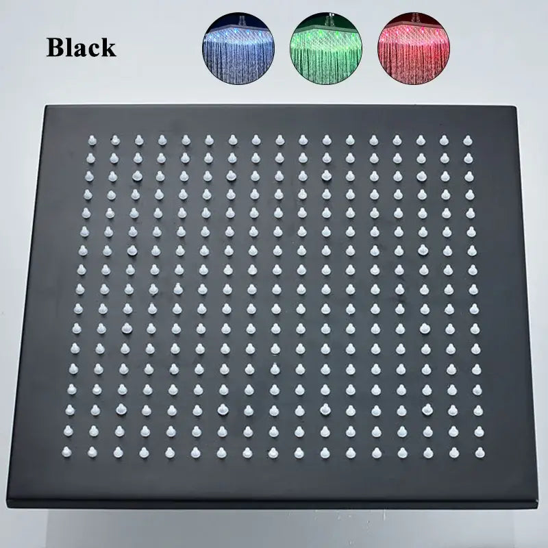 Chrome Square Rain Shower
