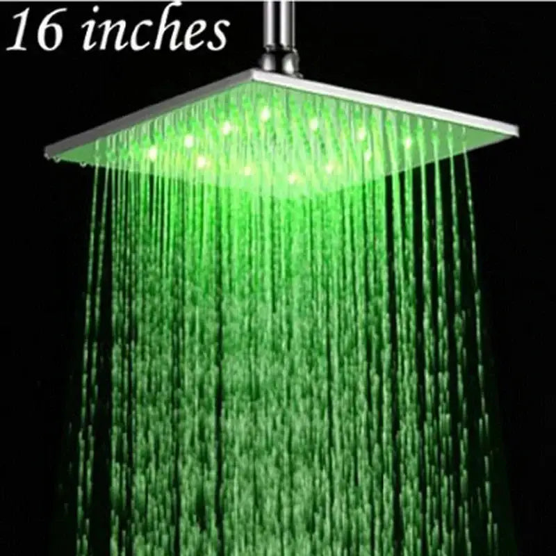 Chrome Square Rain Shower