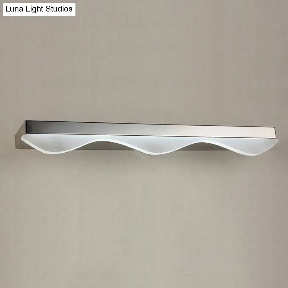 Chrome Linear Vanity Light