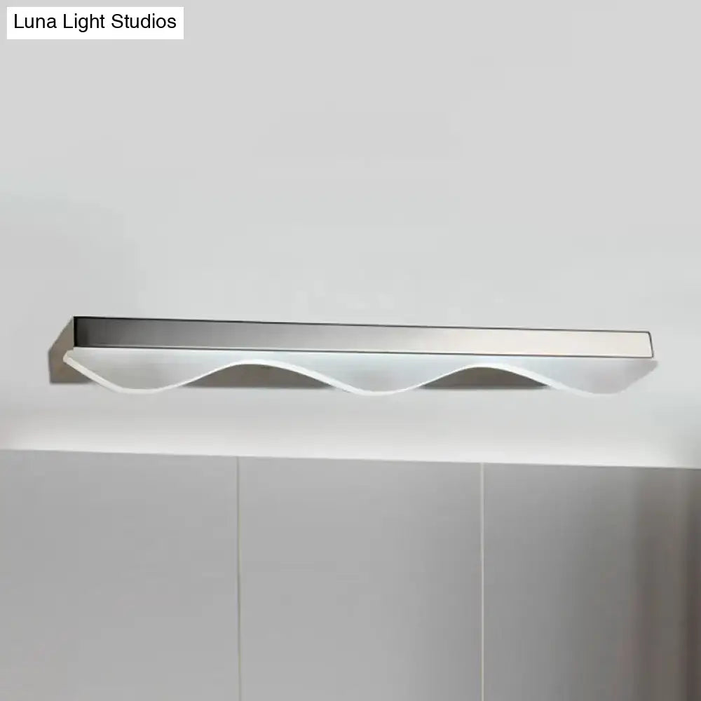 Chrome Linear Vanity Light